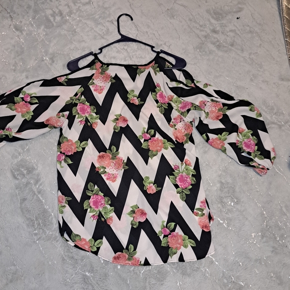 MPS FLOWER ZIP UP - Picture 2 of 5